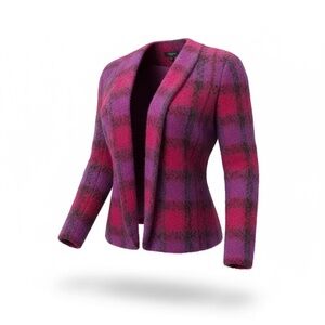 Vintage Herbert‎ Grossman Multicolor Blazer Women's  Made in US, Size 6